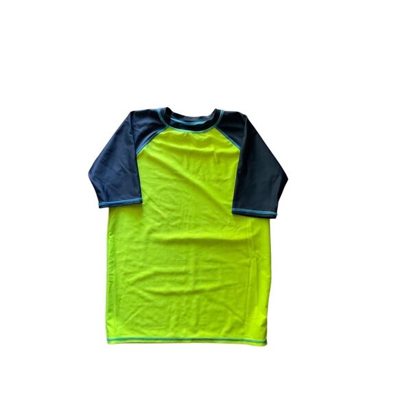 Lot of 3 Boys Large ZeroXposur Ocean Gear Swim Shirt & Trunks Blue Green Shark - Picture 8 of 11